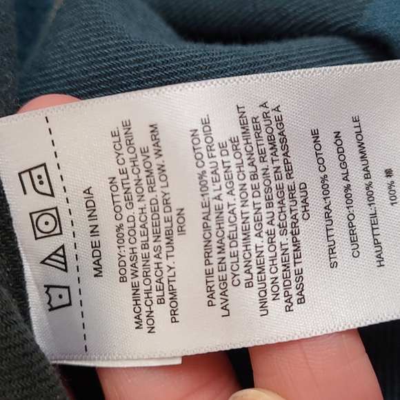 Women's Filson Scout Guide Plaid Shirt Teal Black Gold - Picture 10 of 11